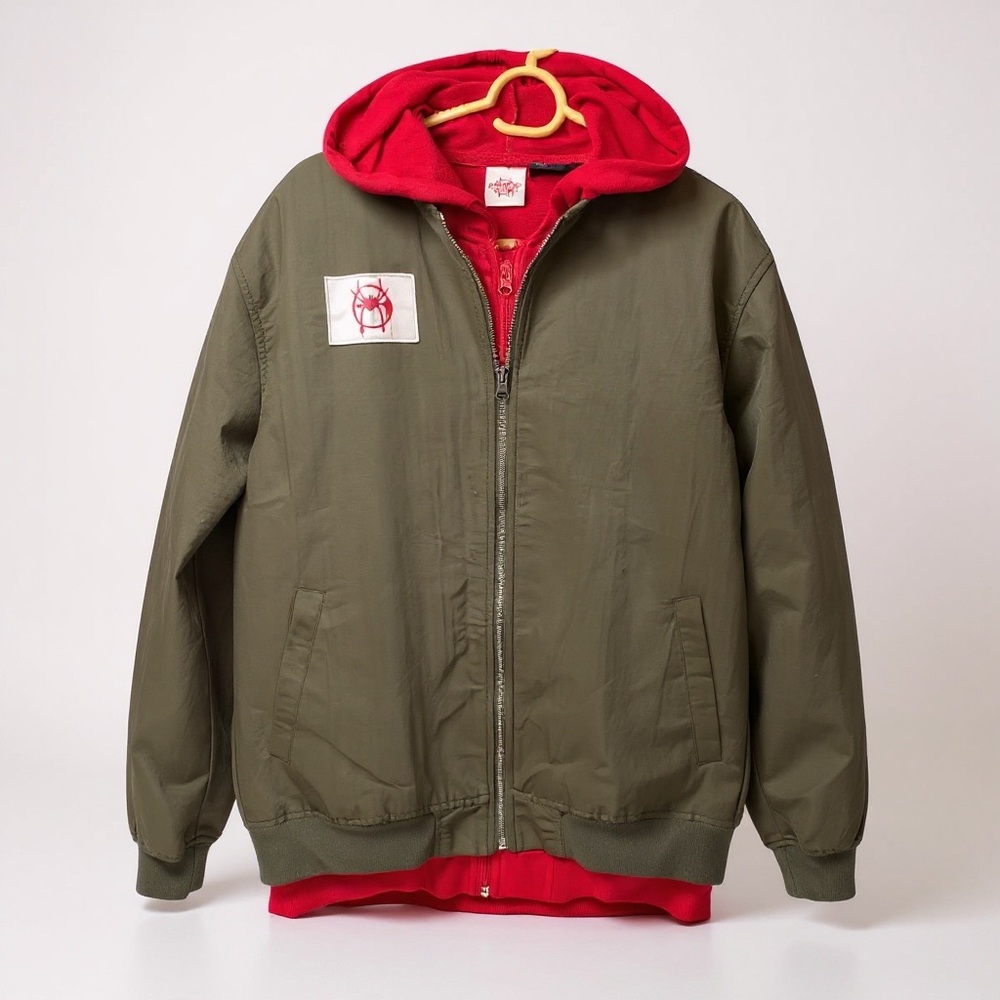 Marvel Spider-Man: Into The Spider-Verse Miles Cosplay Jacket